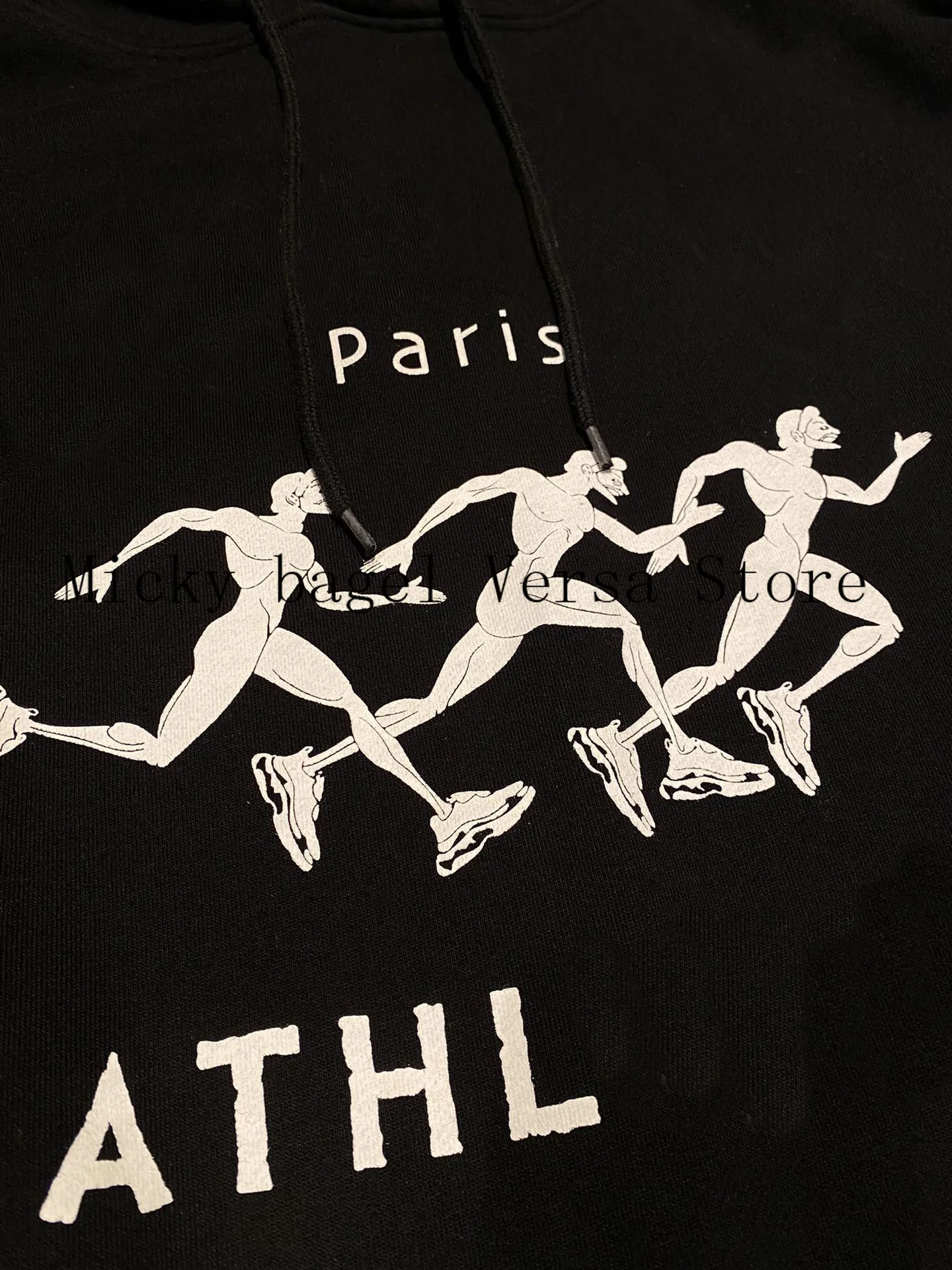 

21 luxury design high end letter printing fashion women's long sleeve sport Pullover temperament versatile loose hooded sweater