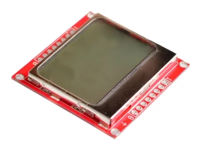 ЖК модуль монитор белая подсветка адаптер PCB 84*48 84x48 5110 экран для контроллера Arduino 3