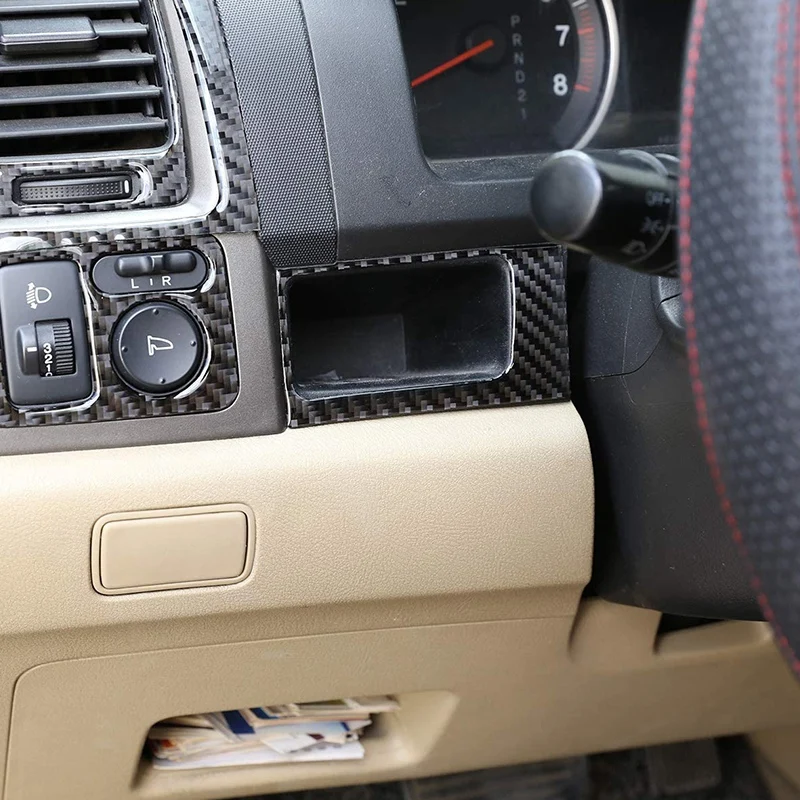 Для Honda CR V 2007 2008 2009 2010 2011 мягкие Углеродные волокна автомобиля 3D стикер центр