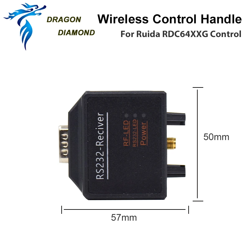 Беспроводная рабочая ручка Ruida BWK301R BWK301T для станка лазерной гравера и резки RDC6442G