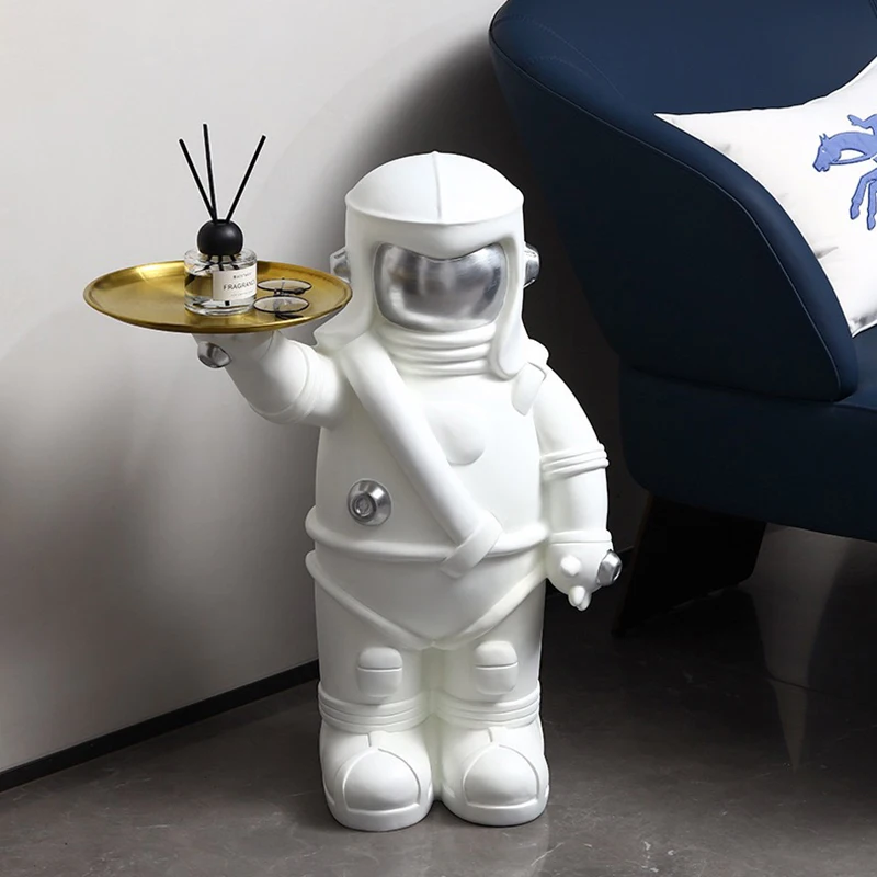 

Домашний декор, мультяшный креативный астронавт, погружение, фигурка для помещений, скандинавский большой напольный поднос, орнамент, фигу...