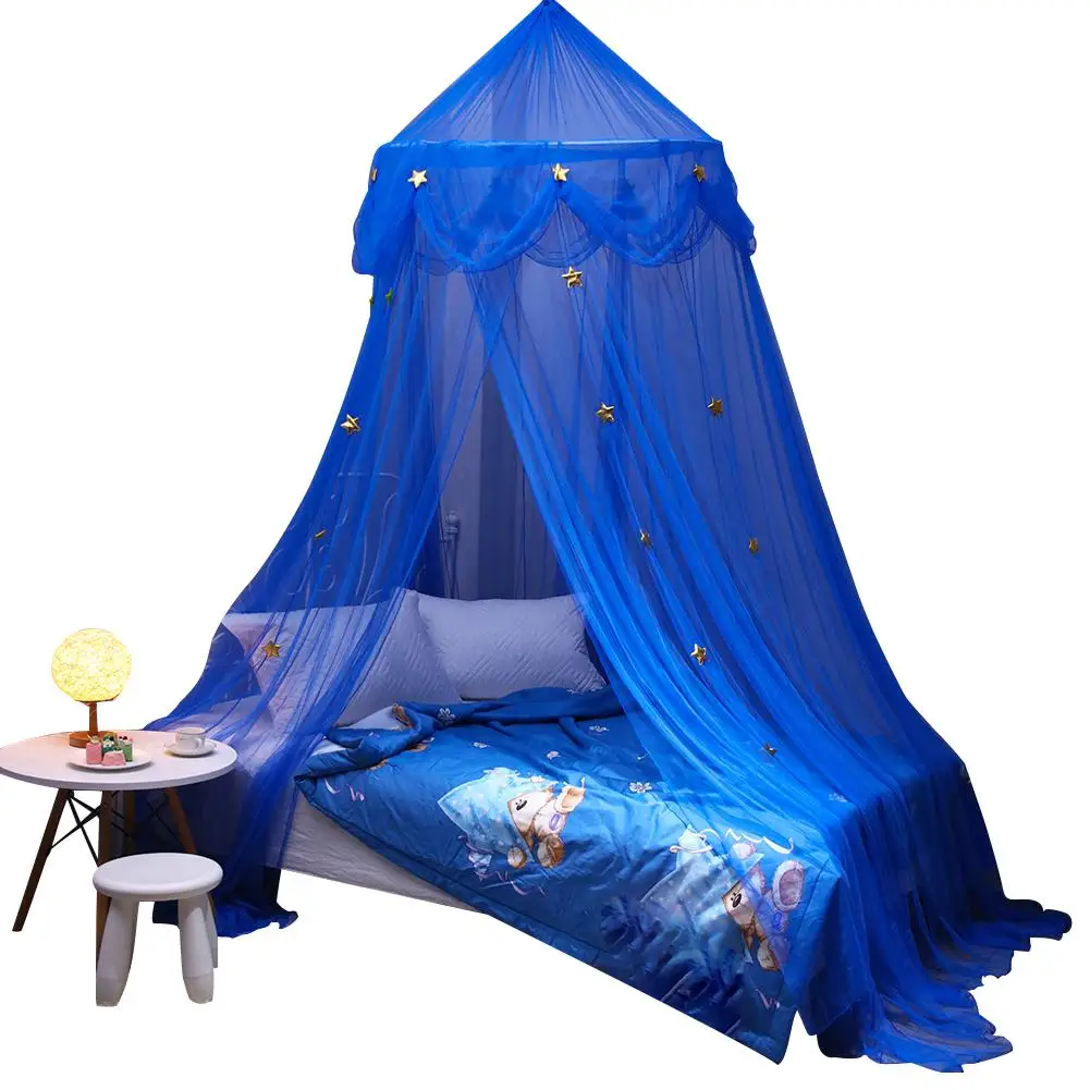 European Korean Round Bedroom Bedding Curtain
