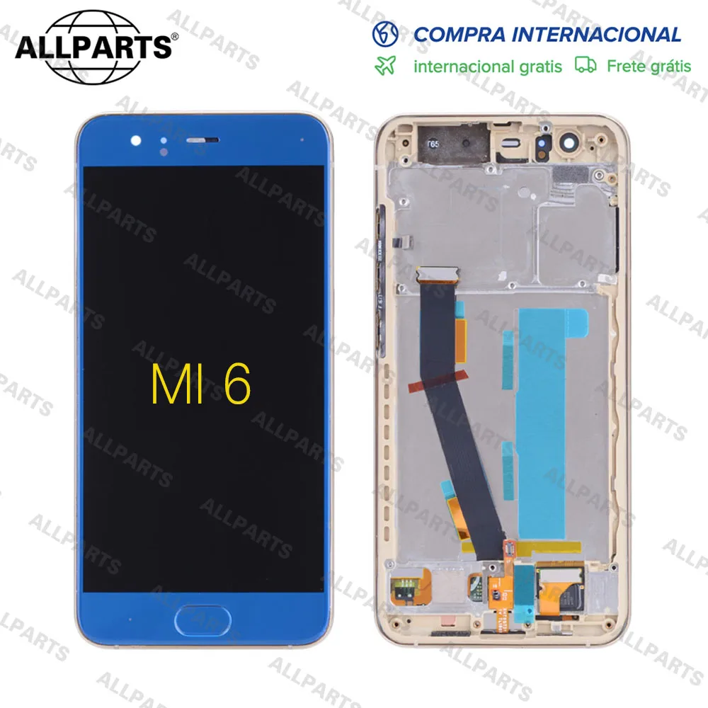 5 15 &quotтачскрин Дисплей для XIAOMI Mi 6 Mi6 LCD экран в сборе с тачскрином Оригинал |