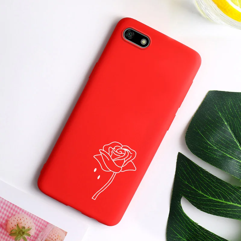 RedI085 Силиконовый чехол-накладка из мягкого ТПУ чехол для huawei Y5 Y3 Y6 Pro Y7 Y9 Prime чехол Крышка huawei P10 Lite P20 P30 Pro P9 P8 Lite - Цвет: RedI085