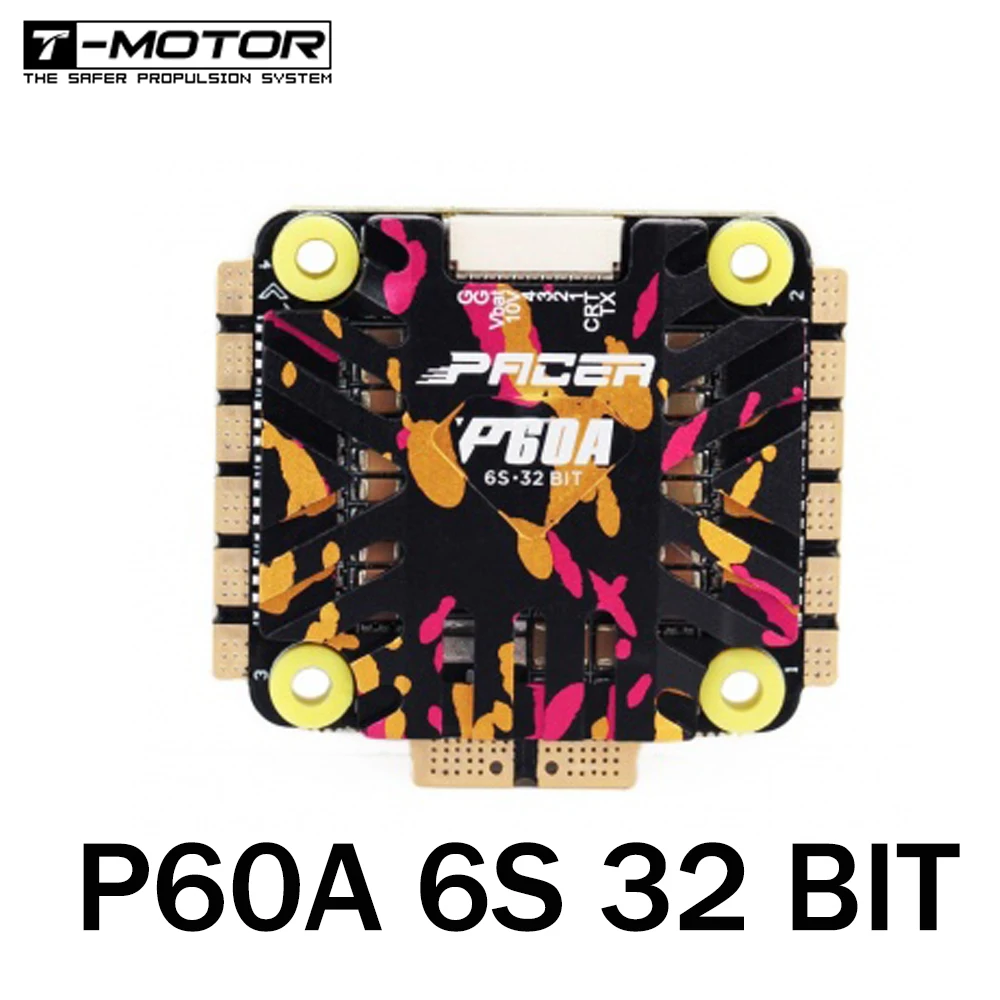 

T-Motor P60A 6S 32 BIT BLHELI-32 ESC Electronic Speed Controller For RC Drone FPV Racing MultiRotor
