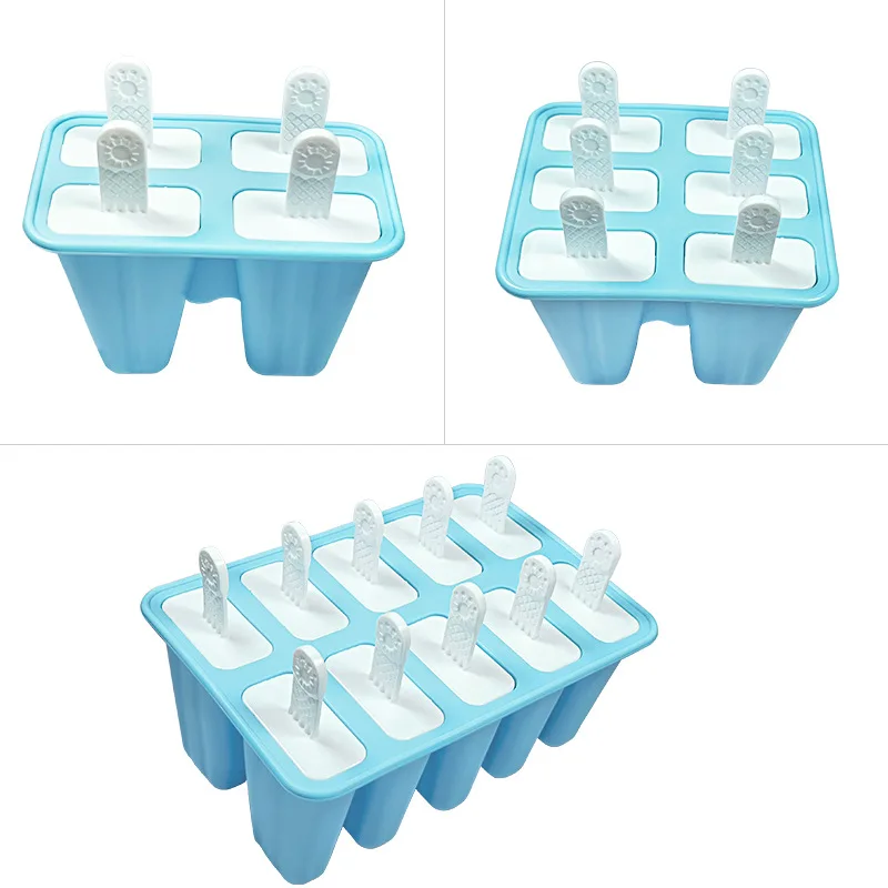 

New Large ML DIY Ice-cream Ice Cube Silicone Mold for Summer Home Party Handmade Ice-cream Mold Making Box Fast Frozen Tool