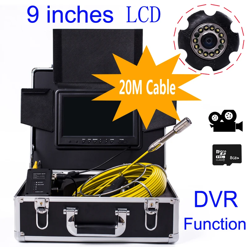 С помощью видеорегистратора Функция Водонепроницаемый Подводного Осмотра