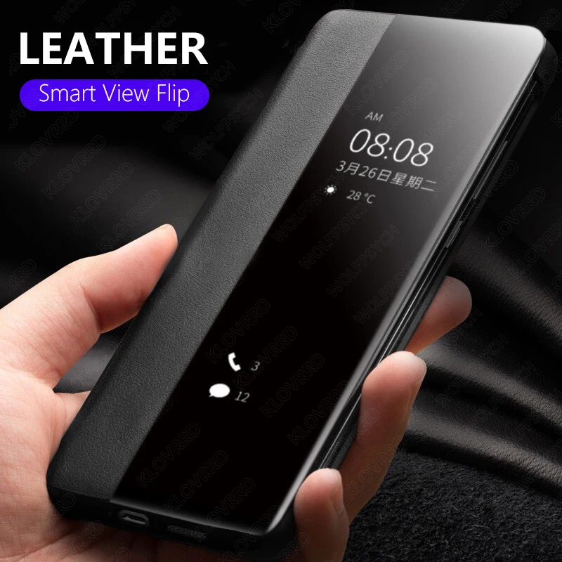 Умный чехол для Samsung Galaxy A50 A51 A70 A71 A20e A10 M10 Note 20 10 9 8 S10 S10e Lite S20 S8 S9 Plus Ultra A7 A9 A6 2018 |