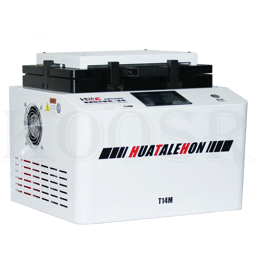 T14M 14 дюймов изогнутый экран вакуумный ламинатор и машина для удаления пузырей ламинатор и дебюблер для ремонта ЖК-экрана