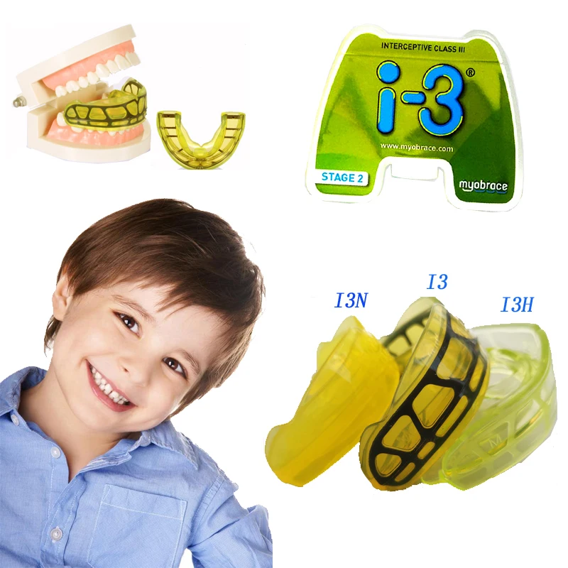 

1PC I3 Myobrace Interceptive Class III I3 trainer/Original MRC I-3 Orthodontic Teeth Trainer/Dental Braces I3 Small Medium