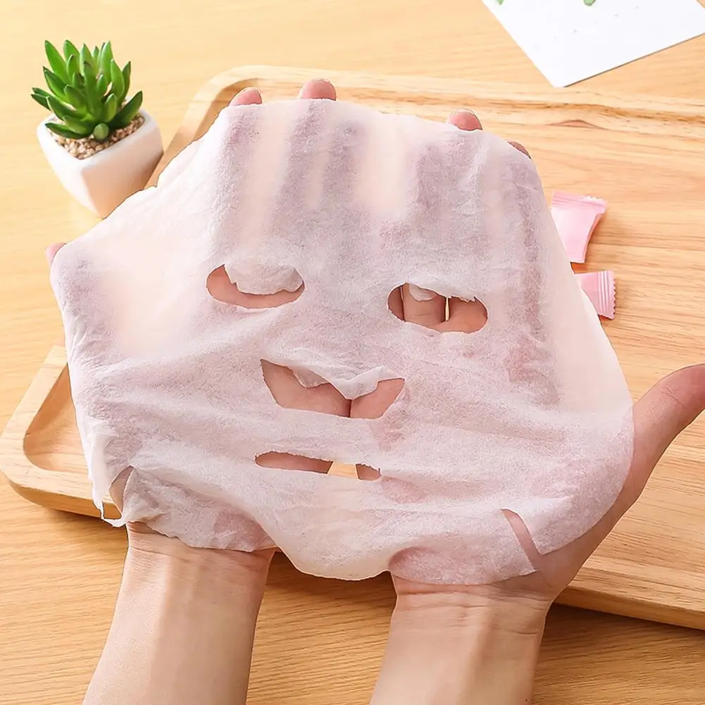 100 шт./компл. сжатый сухой Чехол портативная безопасная для кожи эффективная