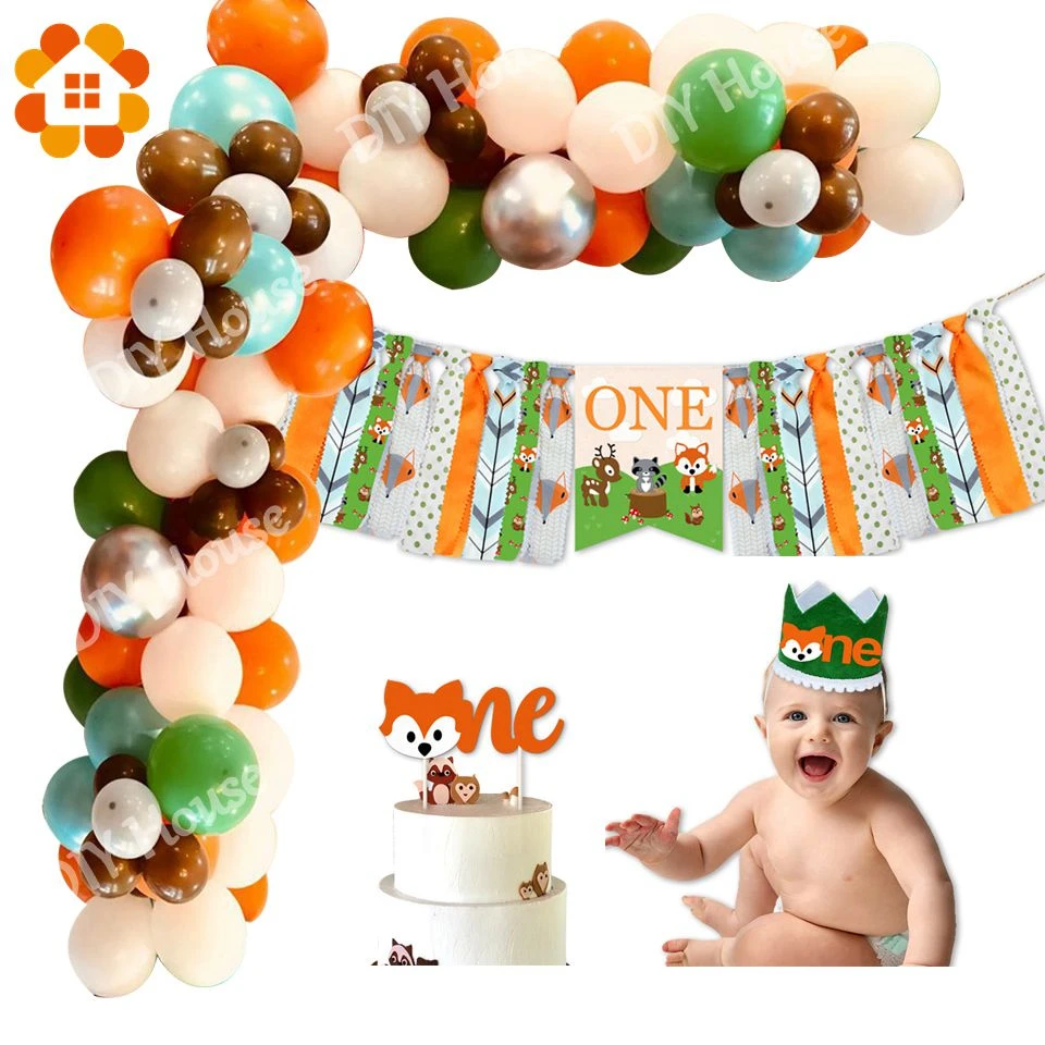 1 Набор лесной искусственный лес &quotсделай сам&quot для вечеринки &quotЛесной&quot