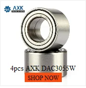 AXK DAC3055W DAC30550032 30x55x32 DAC3055 ATV UTV автомобильный подшипник авто Ступица колеса Подшипник ATV подшипник колеса высокое качество