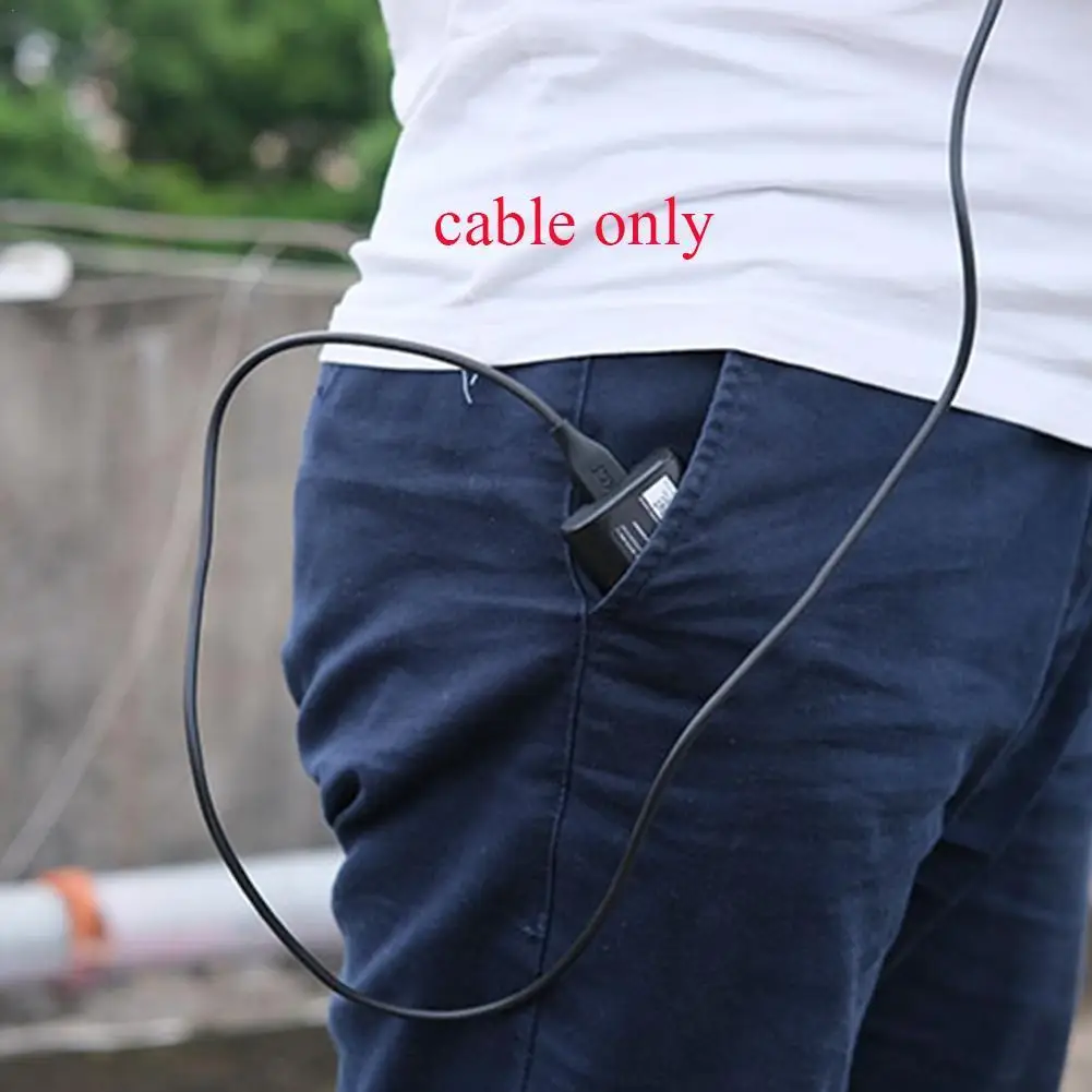 

Plastic Power Supply Cord For DJI FPV Combo Goggles Battery Cable Case Glass with Charging F5S9