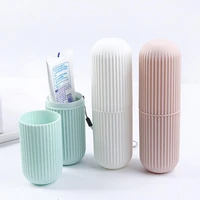 travel toothbrush storage case toothbrush paste holder case covered tooth storage box travel camping bathroom storage cases