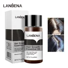Жидкая лечебная эссенция LANBENA, эфирное масло для роста волос, для предотвращения выпадения волос, средства по уходу за волосами, 20 мл
