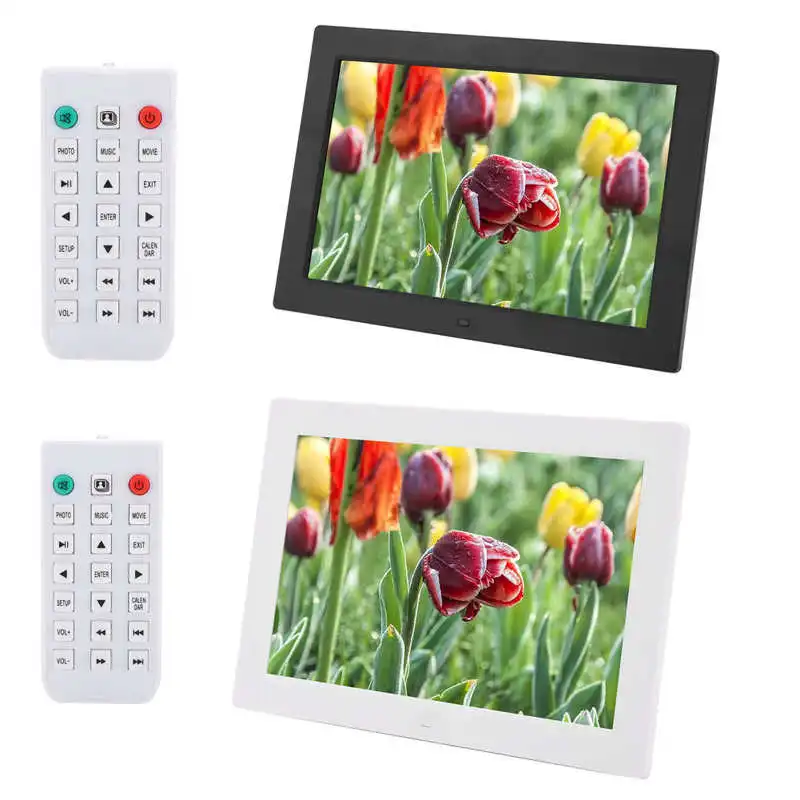 

12in Digital Picture Frame 1280x800 Video Frame 16:9 Ratio Photo Rotate Frame