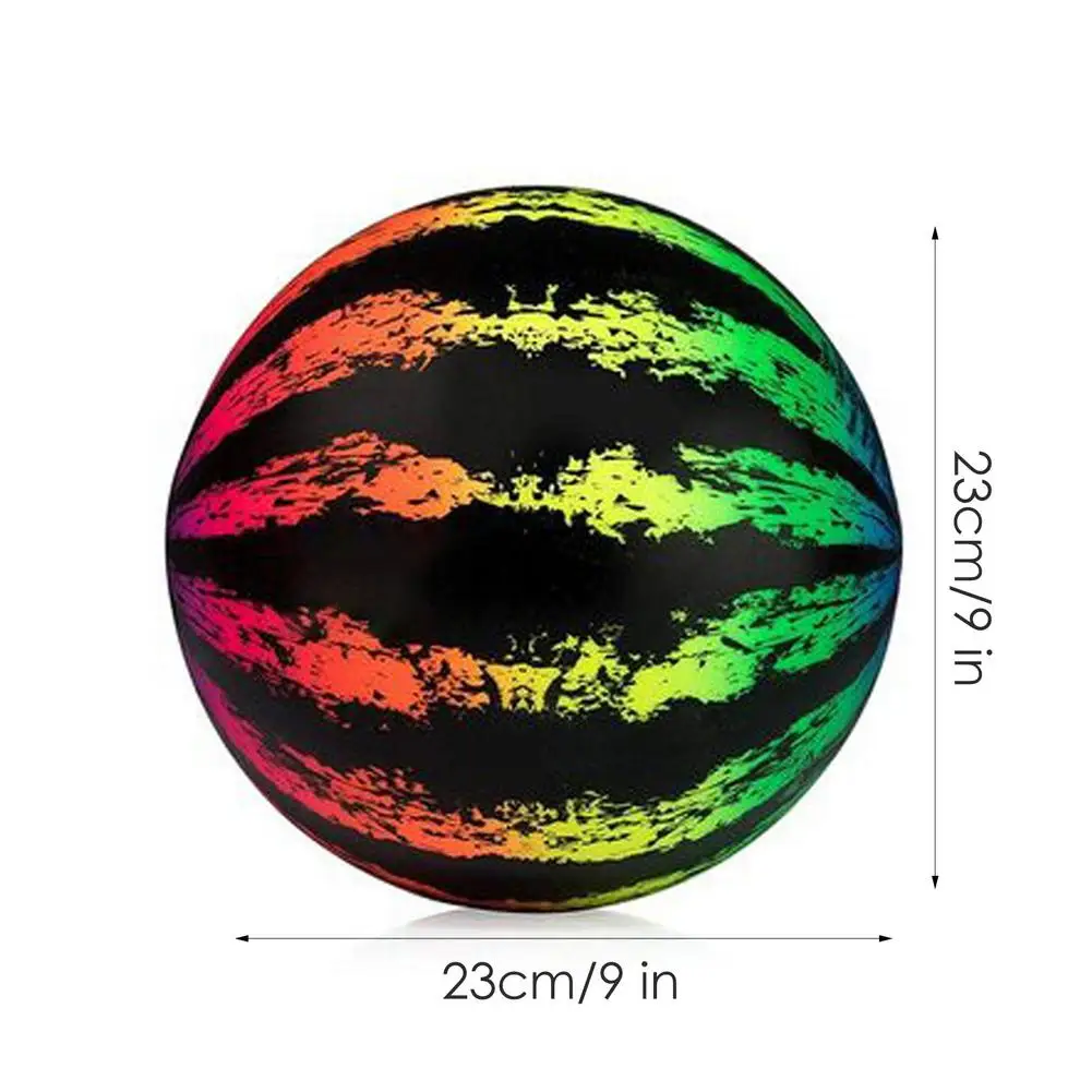 

Swimming Toy Inflatable Ball Colored Simulation Watermelon Ball Underwater Game Beach Swimming Float Toy Water Balloons
