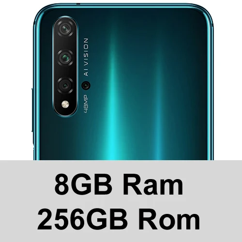 8GB 256GB Green Honor 20 смартфон 8 ГБ ОЗУ 256 Гб ПЗУ мобильный телефон honor мобильный телефон 48MP четыре объектива камера 6,26 дюймов 3750 мАч супер зарядка - Цвет: 8GB 256GB Green
