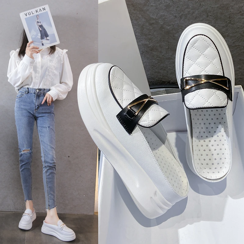 

Women's Sports Shoes 2021 Spring and Autumn New Women's Leisure Fashion Vulcanized Shoes Comfortable Thick Soled Women's Shoes