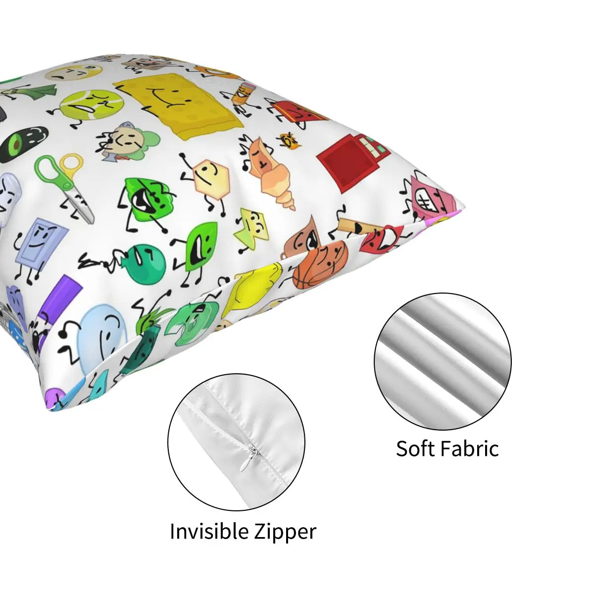 BFB And TPOT полный накидной Чехол-Подушка из полиэстера креативный декоративный