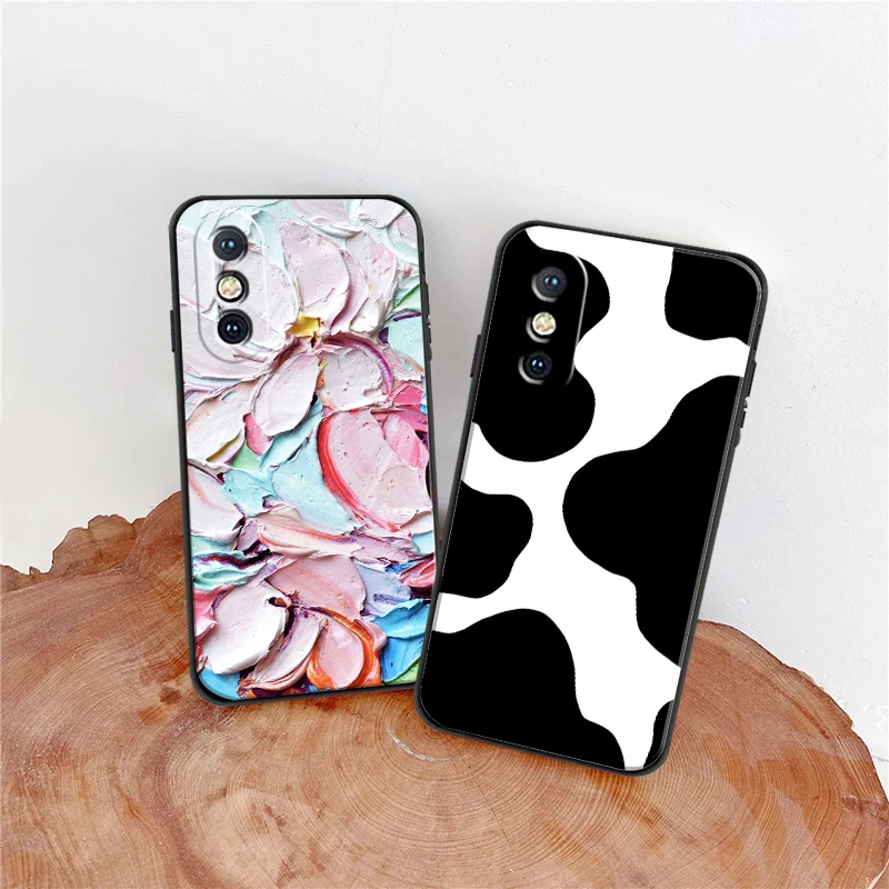 

Phone Case For Huawei P Smart Z 2019 2021 P20 Lite 2019 Pro P30 P40 Lite Pro Plus Funda Coque Carcasa Cases Leopard Leaves Rose