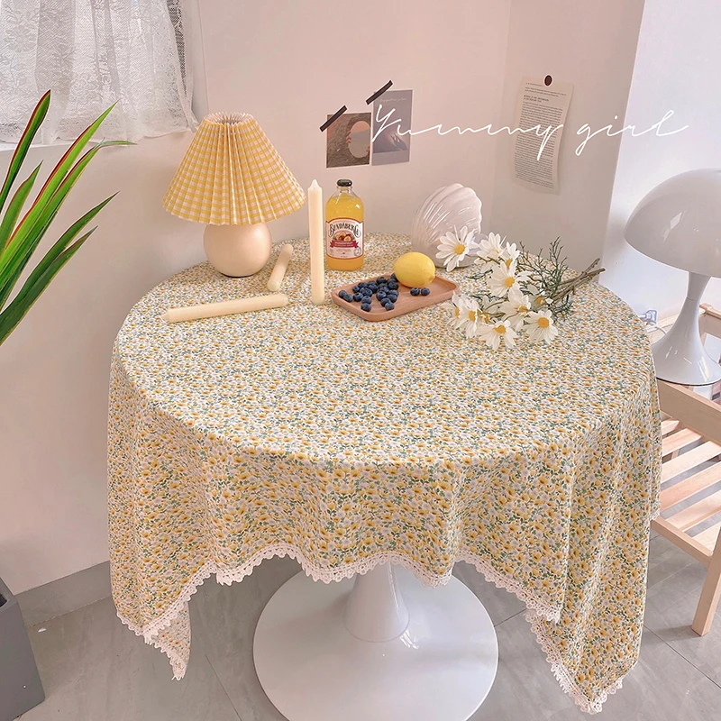 

Broken lace tablecloth Korean blog and tablecloth retro background cloth wild photos props cloth picnic mat kitchen tools