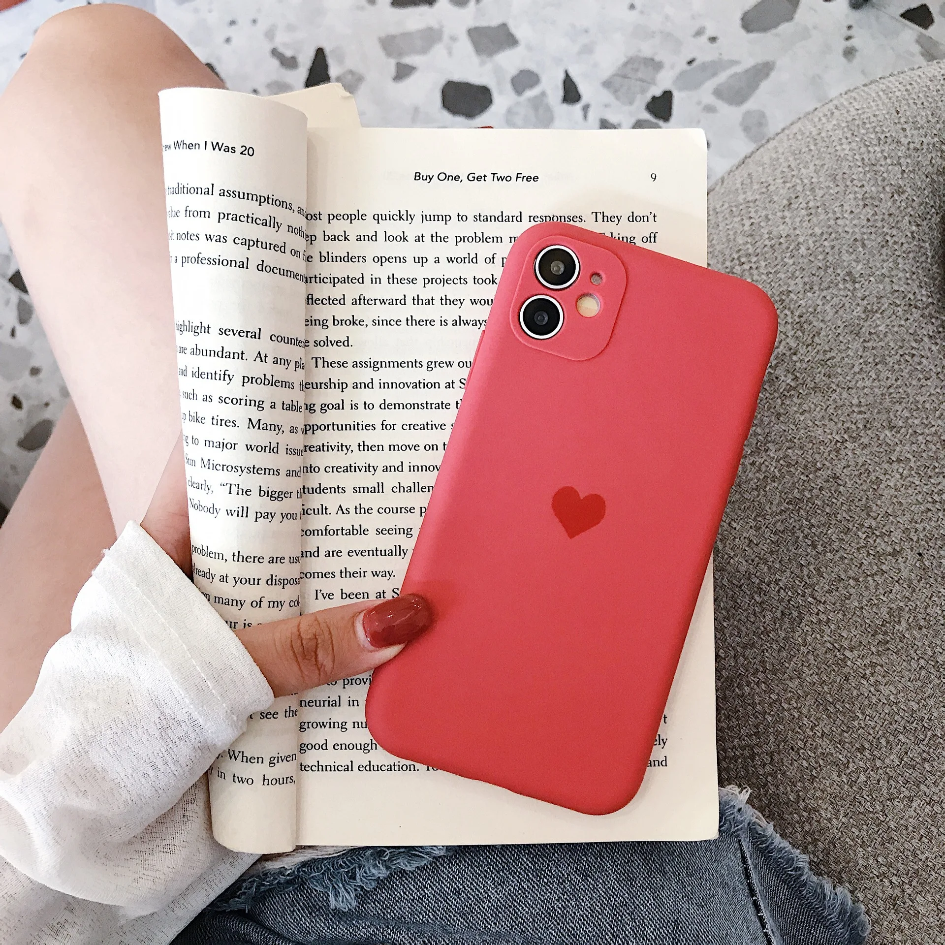 

Ins Cute Matte Heart Logo Microfiber Silicone Soft Case For iPhone 11 Pro Max 12 Pro Max 5.8 6.1 Cover, Fundas iPhone 11 Apple