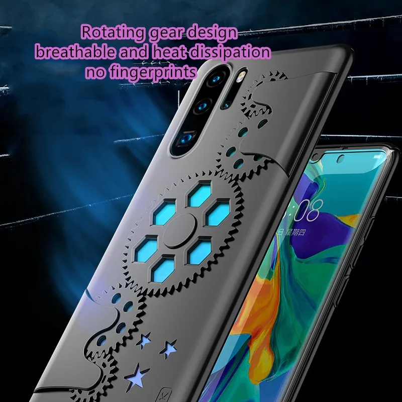 Exclusive customized original Huawei P30 pro with gear phone case support decompression | Mobile Phone Cases &amp Covers