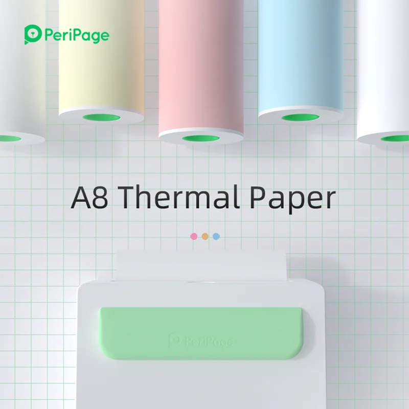 PeriPage 56x30 мм фотобумага бумажная наклейка для термокарманного мини принтера A6