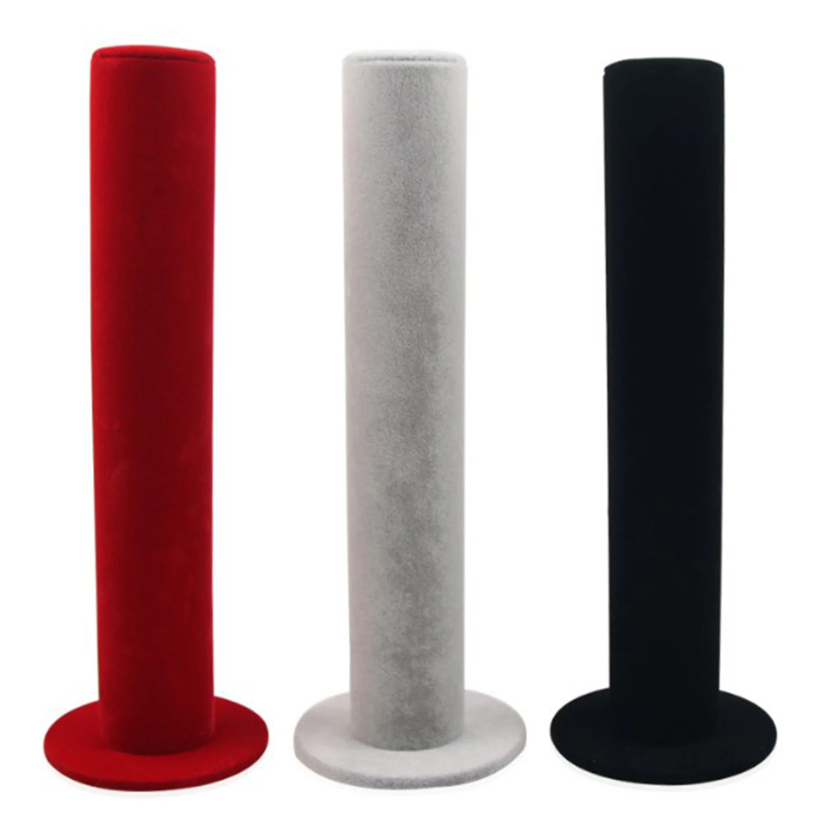 

Velvet Jewelry Display Bar Necklace Stand Watch Holder Tabletop Organizer Tradeshow and Showcase