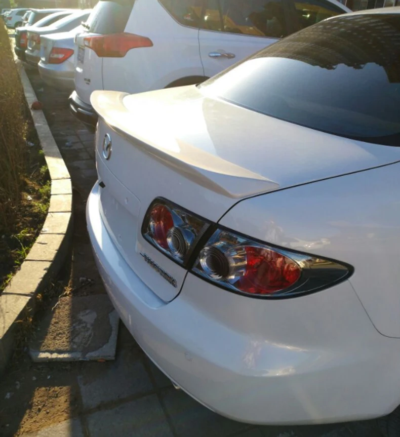 Спойлер для Mazda 6 2006 2013 спойлер автомобилей Sedan YCK цветной задний из АБС