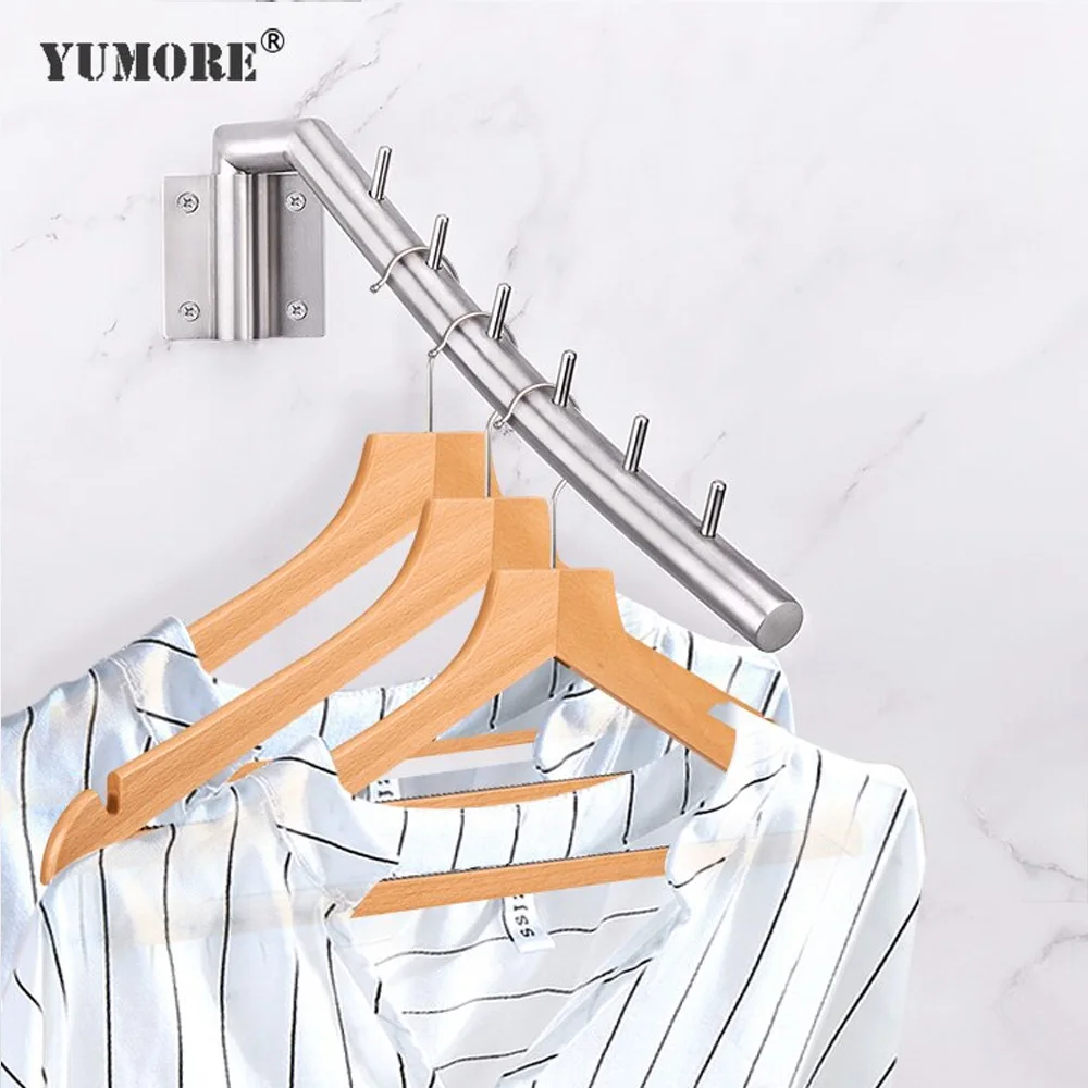 Крючки для халата YUMORE 10 шт./лот крючок пальто из нержавеющей стали настенный