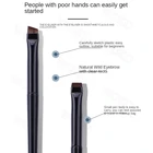 Кисть для подводки глаз тонкая кисть для подводки скошенная Кисть для макияжа глаз плоская кисть для подводки Гель жидкая кисть для подводки глаз Кисть для подводки глаз инструмент для макияжа