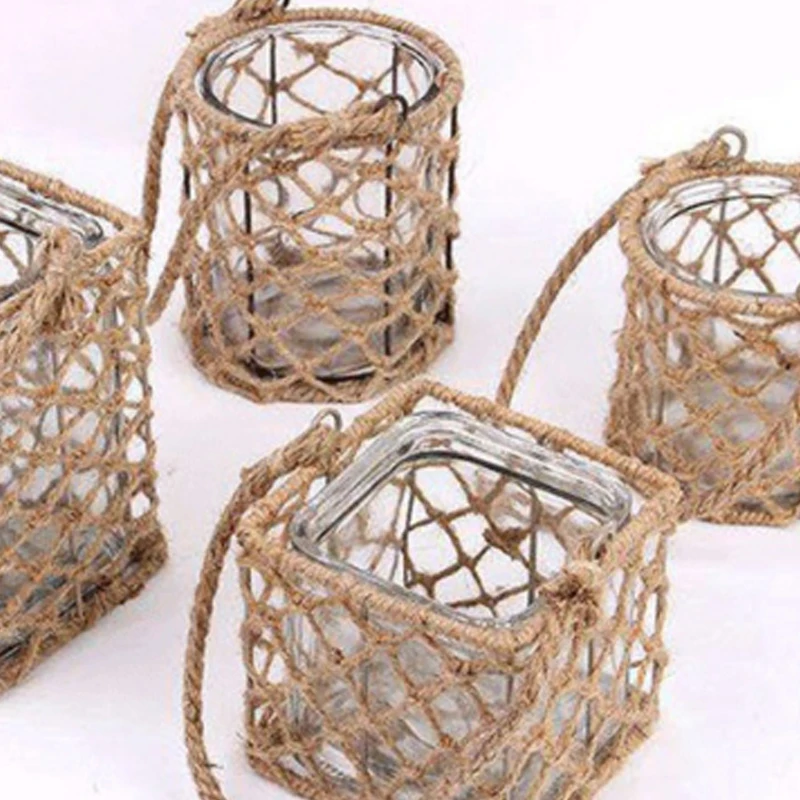 Джут шпагат Мешковина пеньковая веревка вечерние упаковка для свадебного