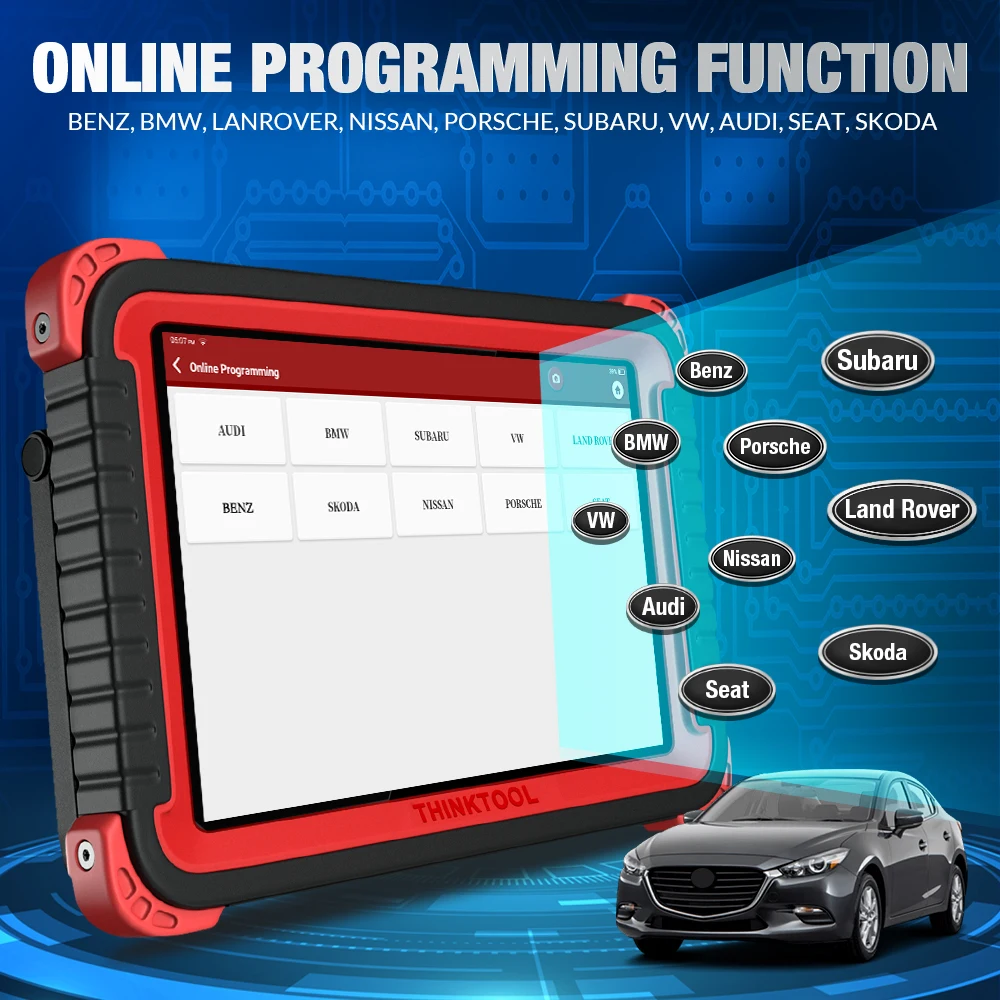 Сканер Thinkcar Thinktool Pros + OBD2 профессиональный автомобильный диагностический