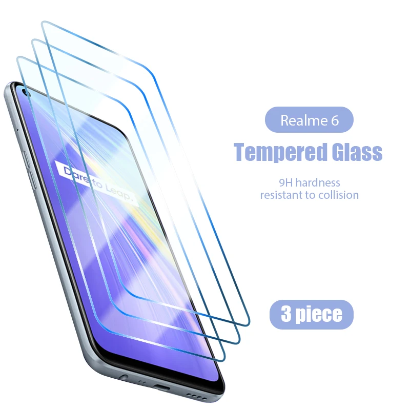 

1/2/3piece Screen Protector for realme 7 pro Tempered Glass for Realme Realme 1 2 3 3i 5 5i 5S 6 6S 7 7i PRO 6i Global