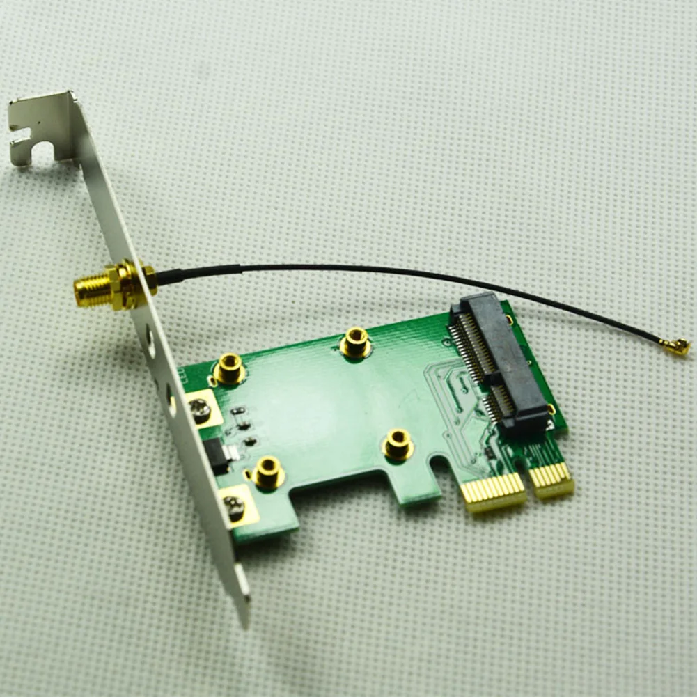 Переходник MiniPCI-E на PCI-E беспроводной Wi-Fi адаптер сетевой преобразователь