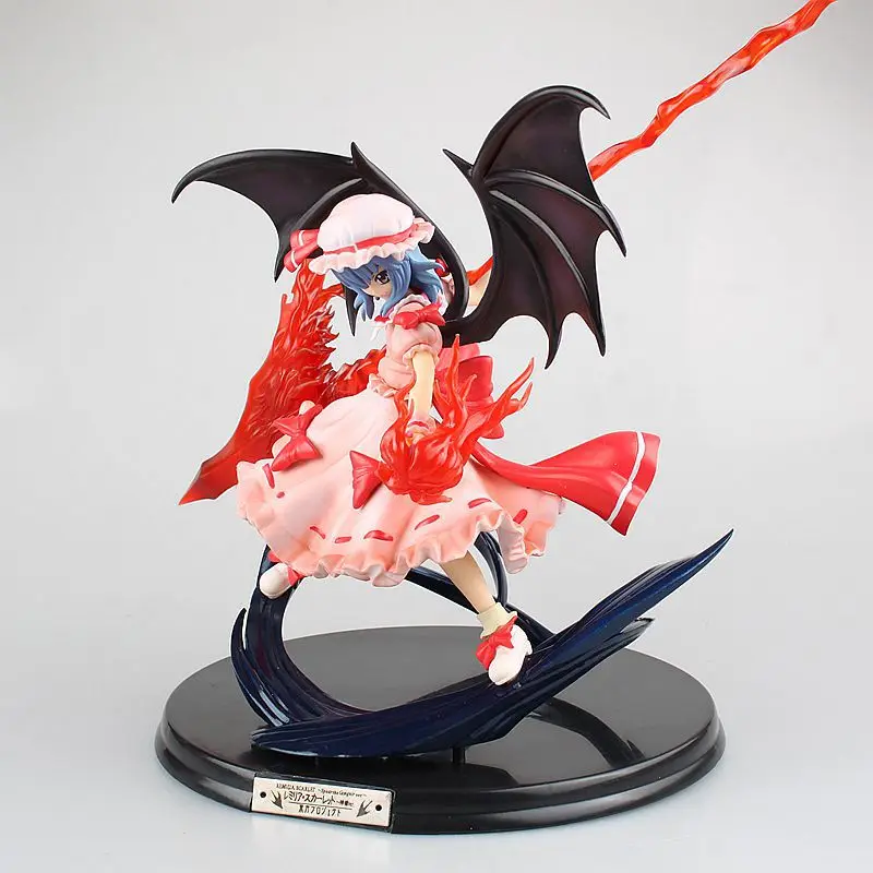 1/7 Scale Аниме Фигурка Touhou Project Little Devil Remilia Scarlet Gungnir Ver 22 см Модель ПВХ Коллекционная