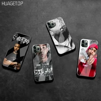 huagetop rapper g herbo phone case cover tempered glass for iphone 11 pro xr xs max 8 x 7 6s 6 plus se 2020 case