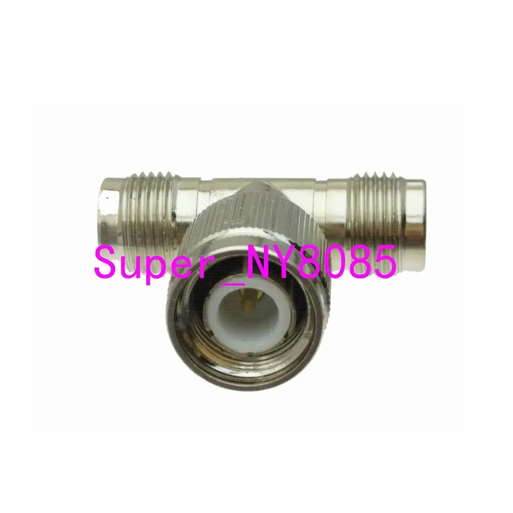 Adapter connector TNC male plug pin to 2x female jack T Splitter RF COAXIAL | Обустройство дома