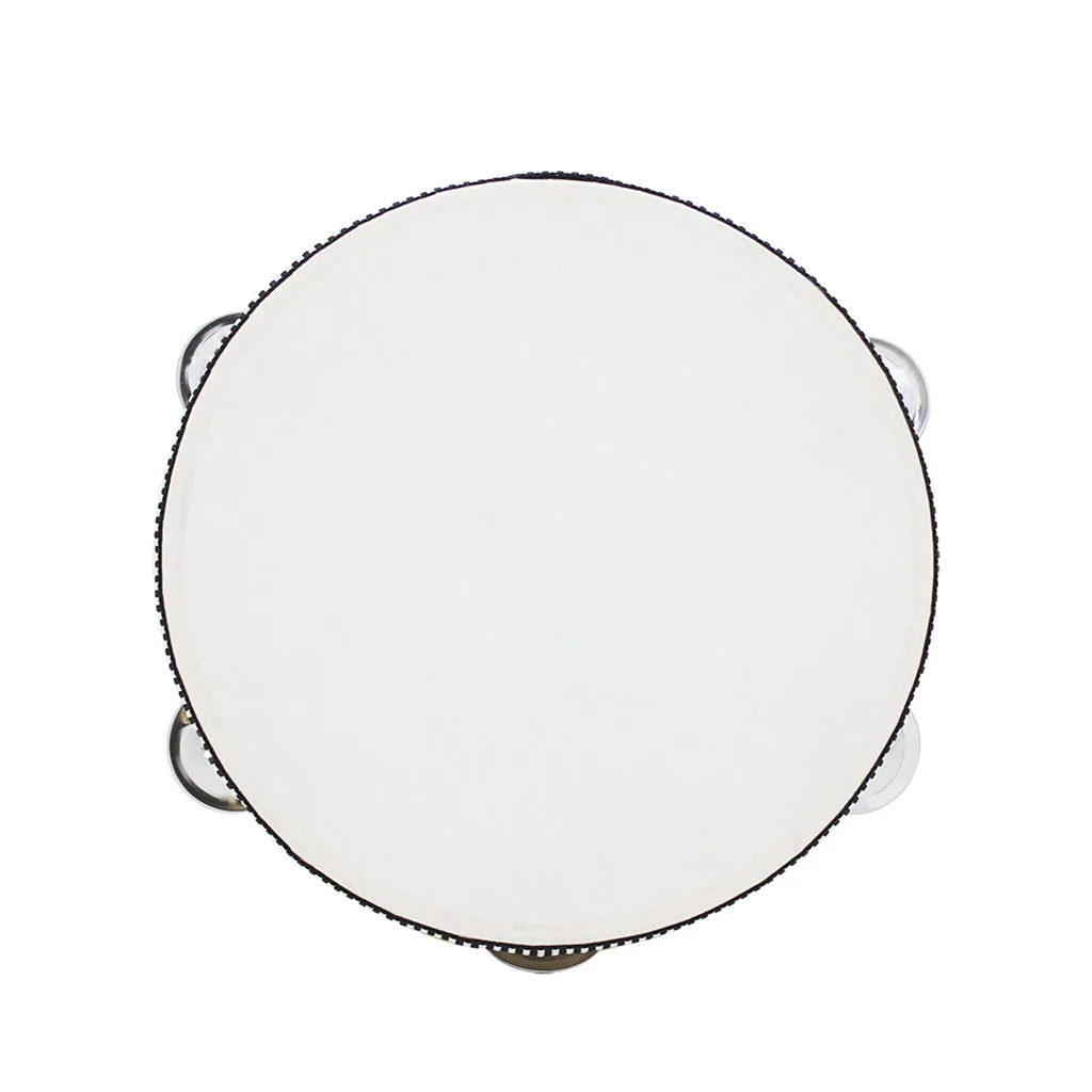 

Handbell Toy Wooden Tambourines kids Musical Instrument Gifts for Children