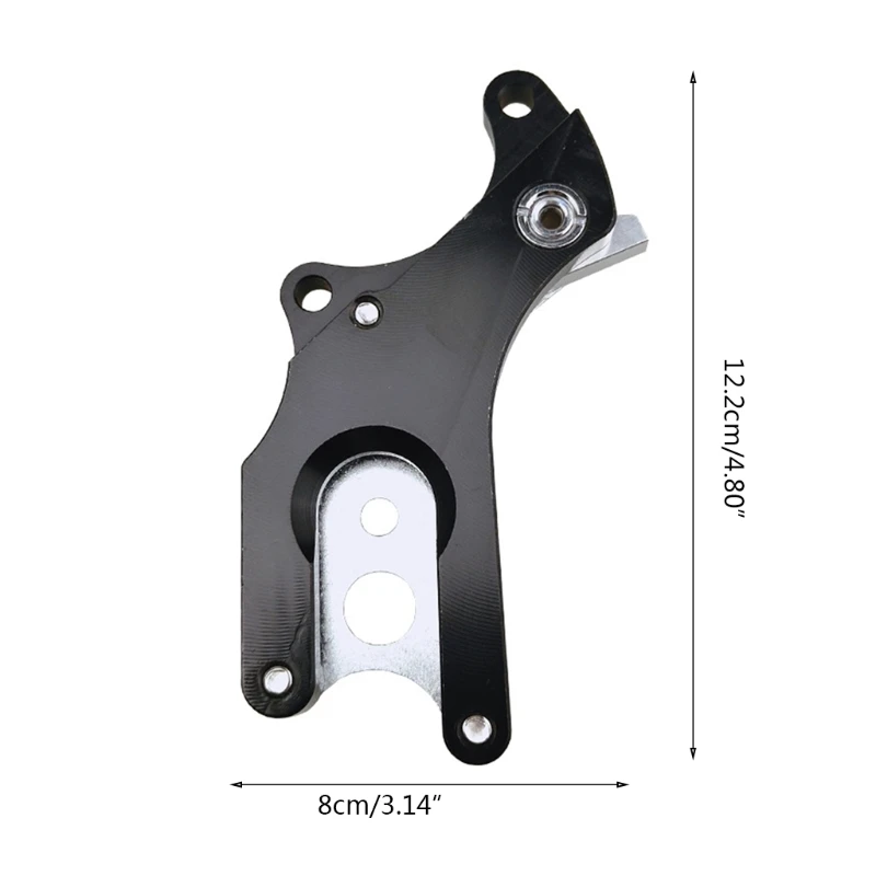 

No Disc Brake Fixed Seat Road Bike Disc Brake Adapter Converter Durable Steel Alloy Fixed Seat