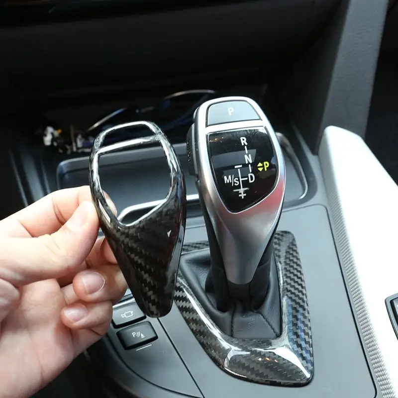 Настоящее углеродное волокно для BMW F20 F30 F31 F34 X5 F15 X6 F16 X3 F25 X4 F26 F10 сменная передача
