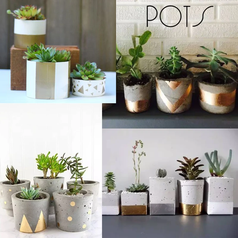 30 мл 6x5 цвета костюма акриловая краска золото серебро бронза ручная ed цементная