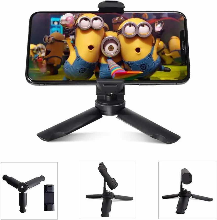 

Universal Foldable Desk Phone Holder 360 Degree Rotation Desktop Stand Mobile Phone Tripod For iPhone 11 Huawei P20 P30 Mate 20