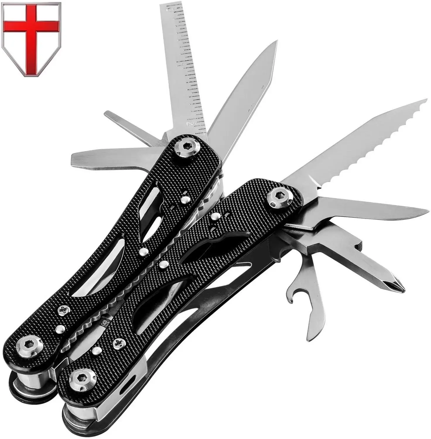 

EDC Tool Multi Plier Multitool Folding Pliers Stainless Steel Camping Survival Knife Multifunctional Wire Stripper Crimping