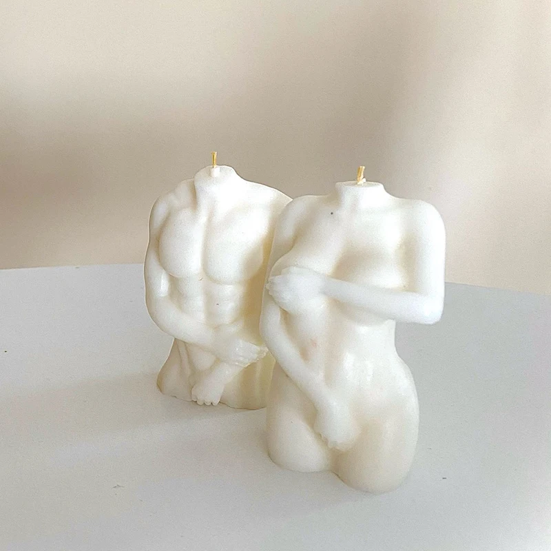 Женская силиконовая 3D форма в виде свечи для тела мужчин беременных