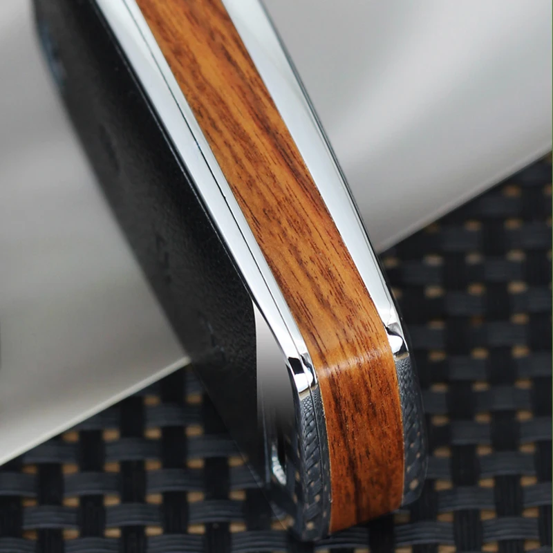 Чехол для автомобильного ключа чехол из дерева/углеродного волокна с