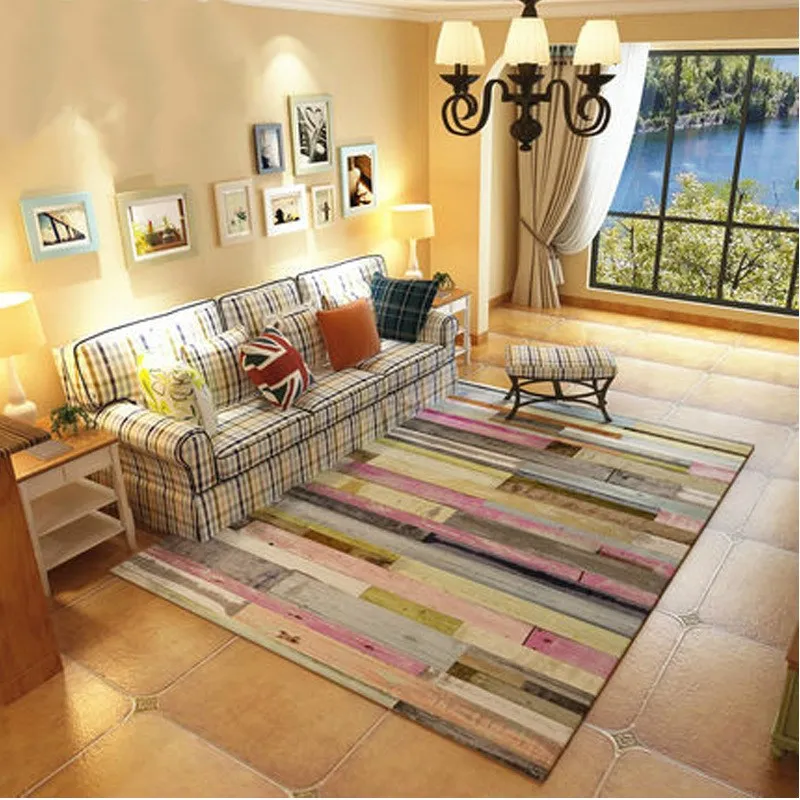 Современный простой 3D геометрический Коврик скандинавский большой размер ковер